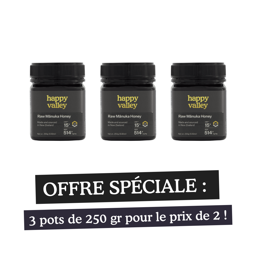 MIEL DE MANUKA - Offre 3 pour 2 - GRIS