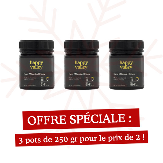 MIEL DE MANUKA - Offre 3 pour 2 - GRIS