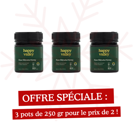 MIEL DE MANUKA - Offre 3 pour 2 - VERT