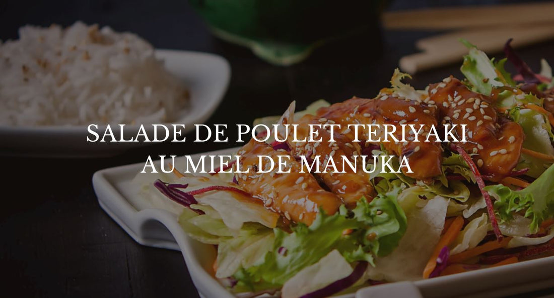 Salade de poulet Teriyaki au Miel