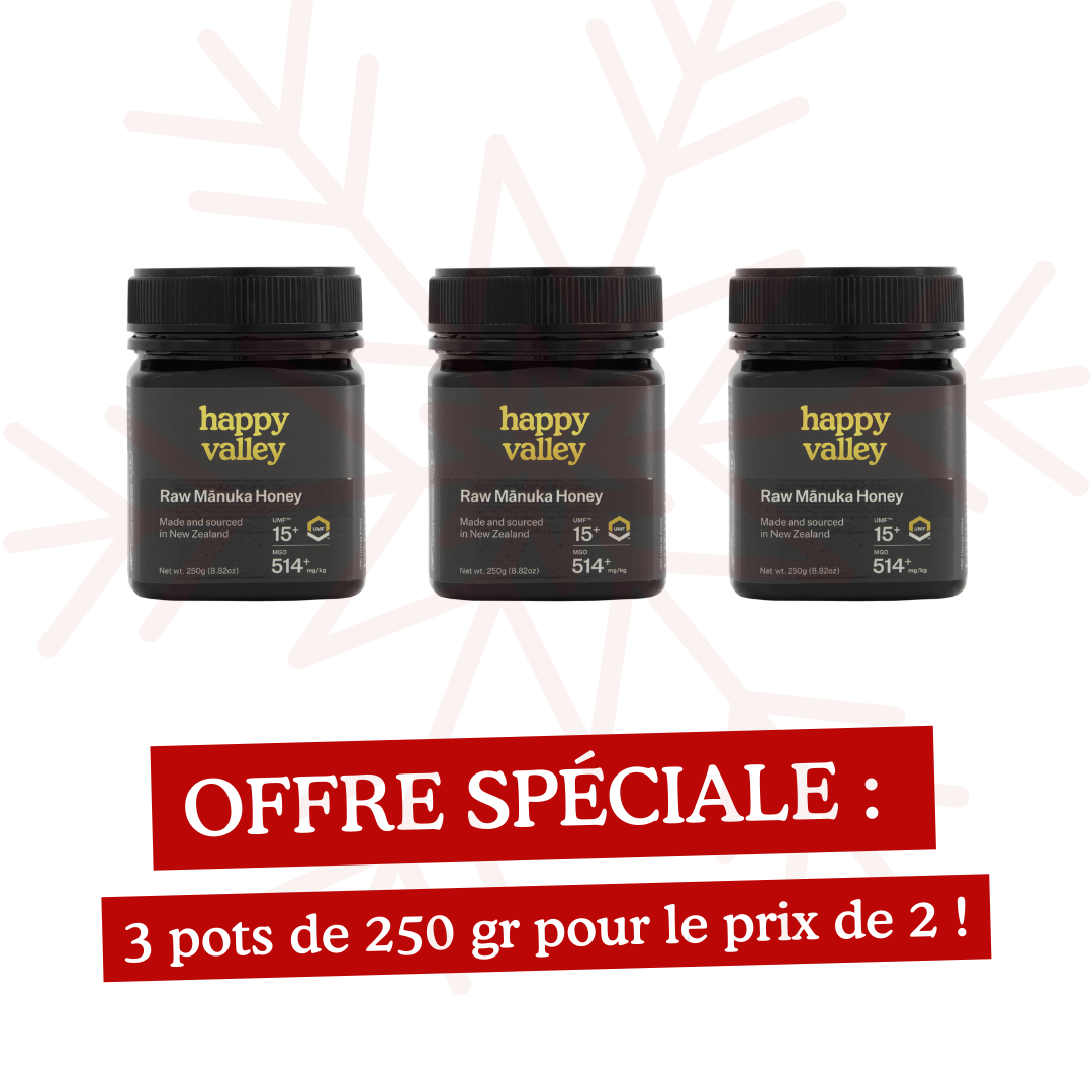 MIEL DE MANUKA - Offre 3 pour 2 - GRIS
