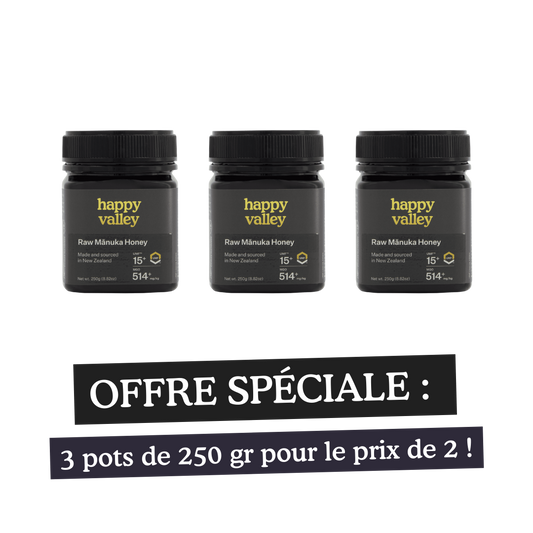 MIEL DE MANUKA - Offre 3 pour 2 - GRIS